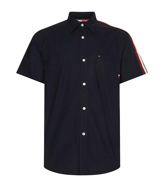 Men's WCC Global Stripe Slim Fit Short Sleeve Shirt Desert Sky