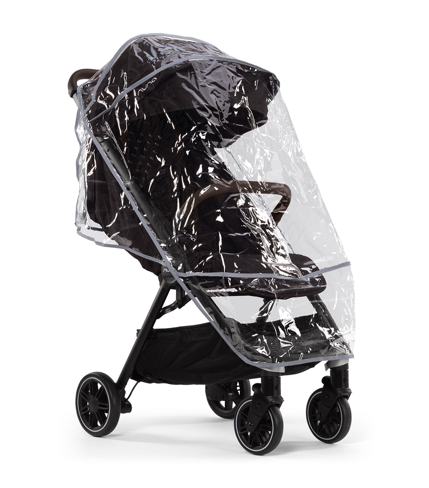 TRVL Stroller Rain Cover Caviar