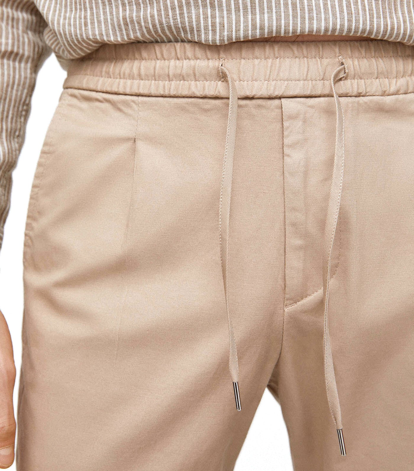 Regular Fit Chino Trousers Beige