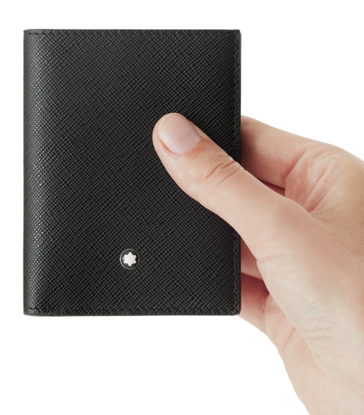 Sartorial Mini Wallet 4cc Black