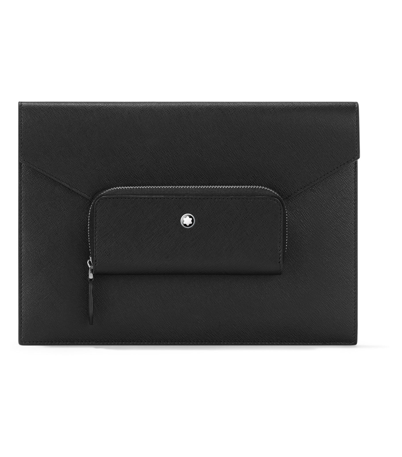 Sartorial Envelope Pouch Black