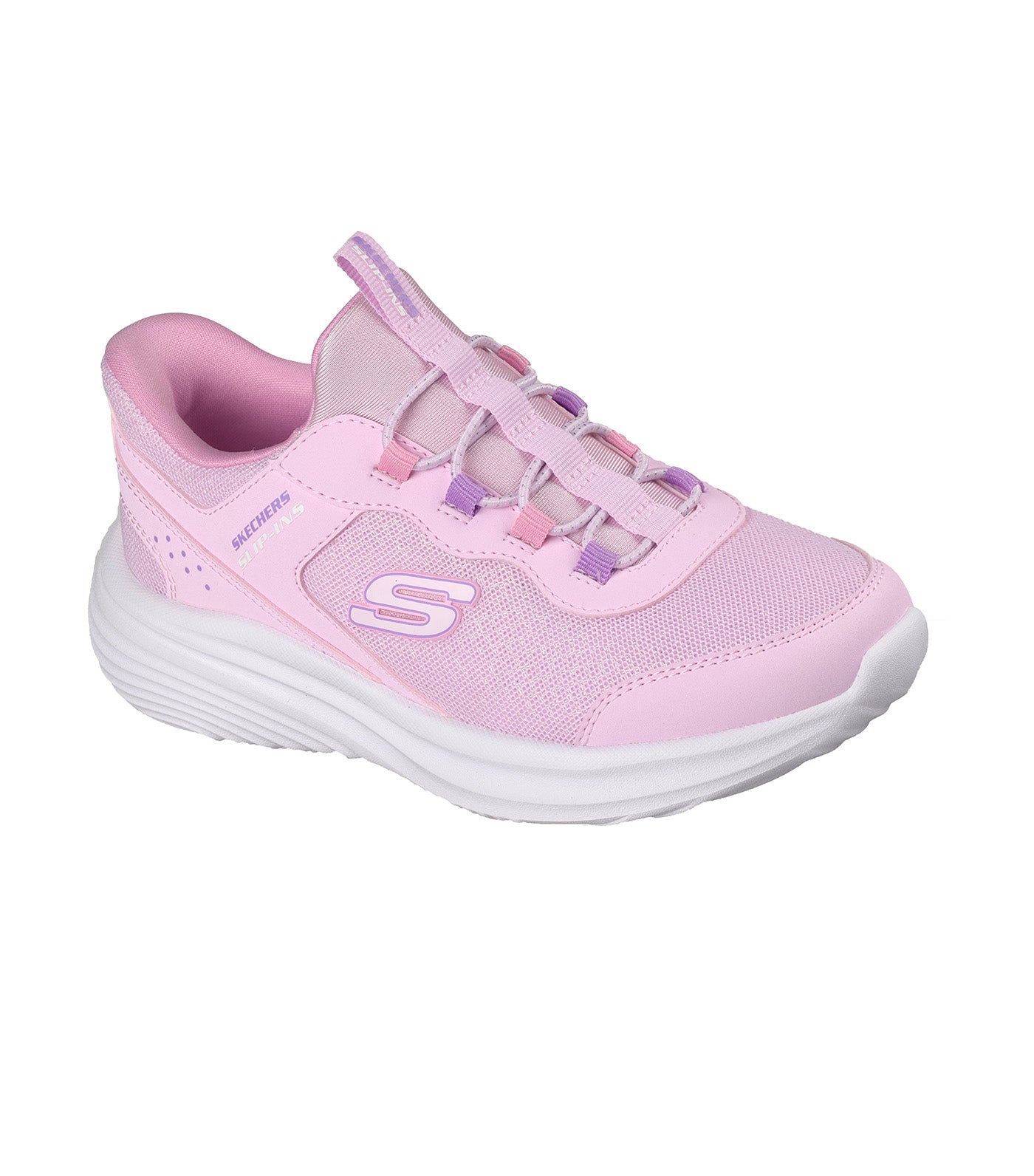 Skechers Girls Hands Free Slip-ins®: Bounder Pro Light Pink