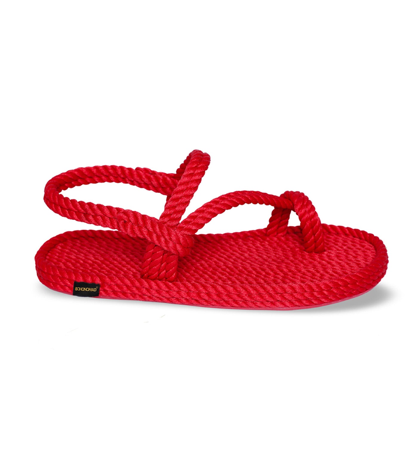 Red hot sale rope sandals