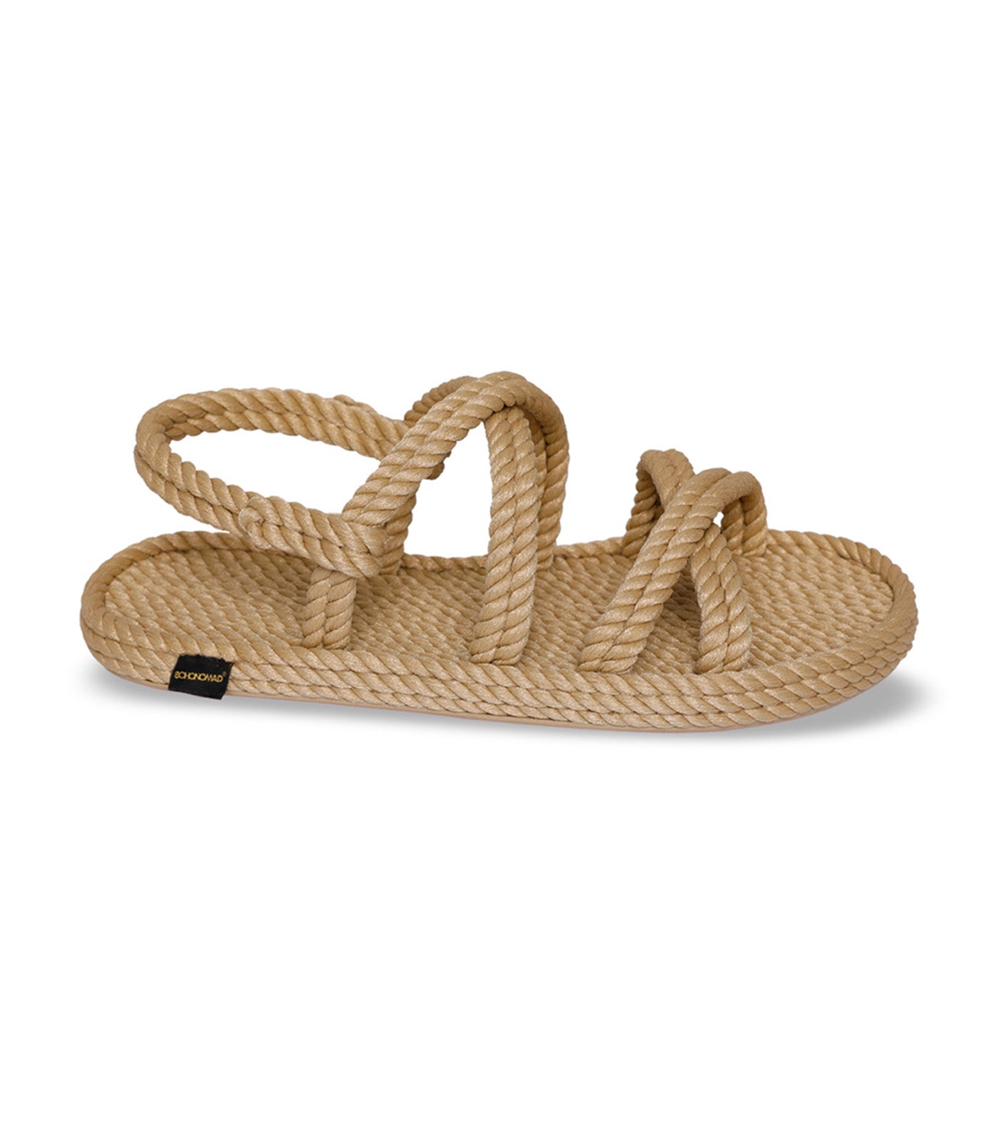 Bohonomad Tahiti Rope Sandals Beige