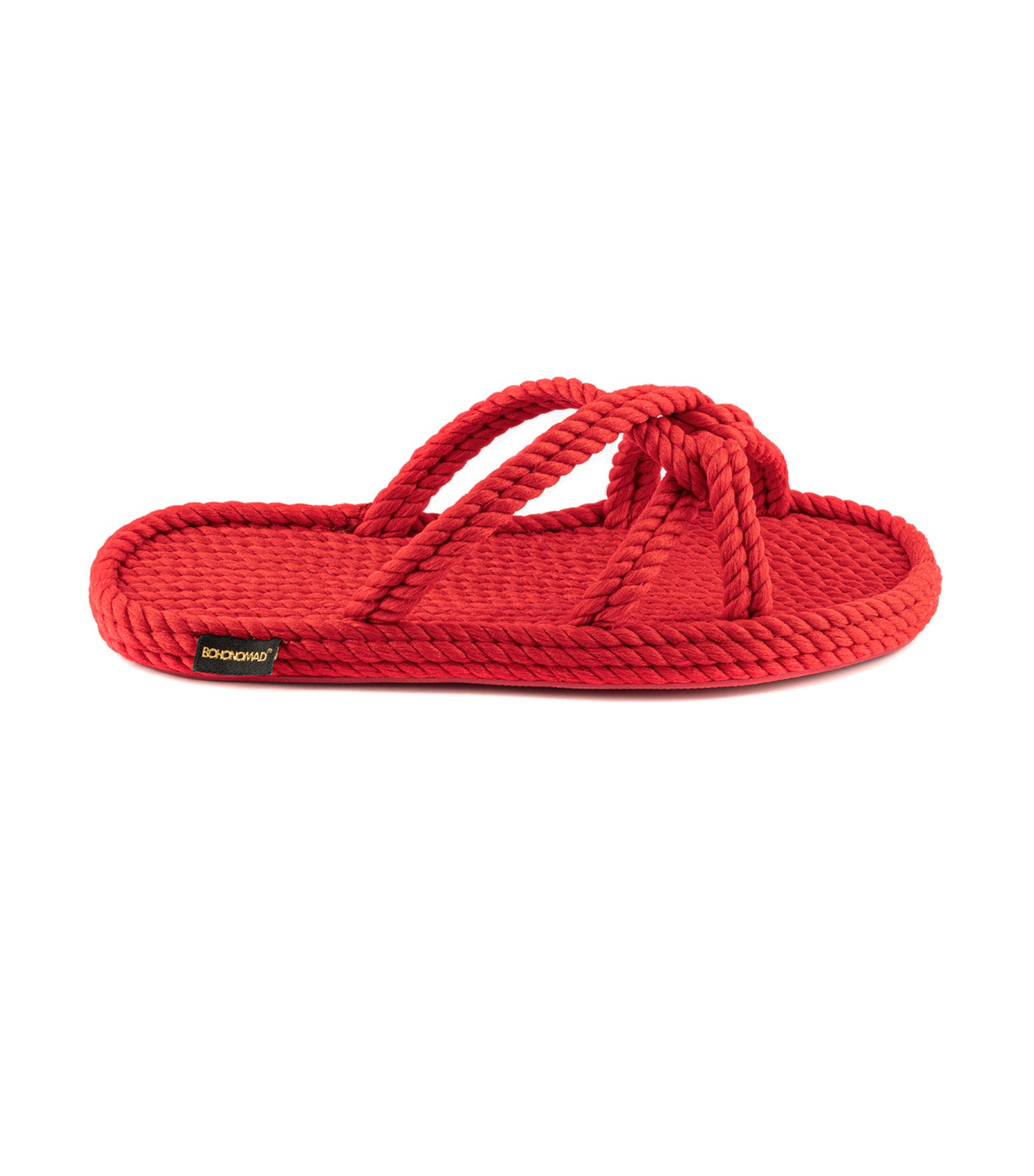 Bora Bora Rope Slippers Red