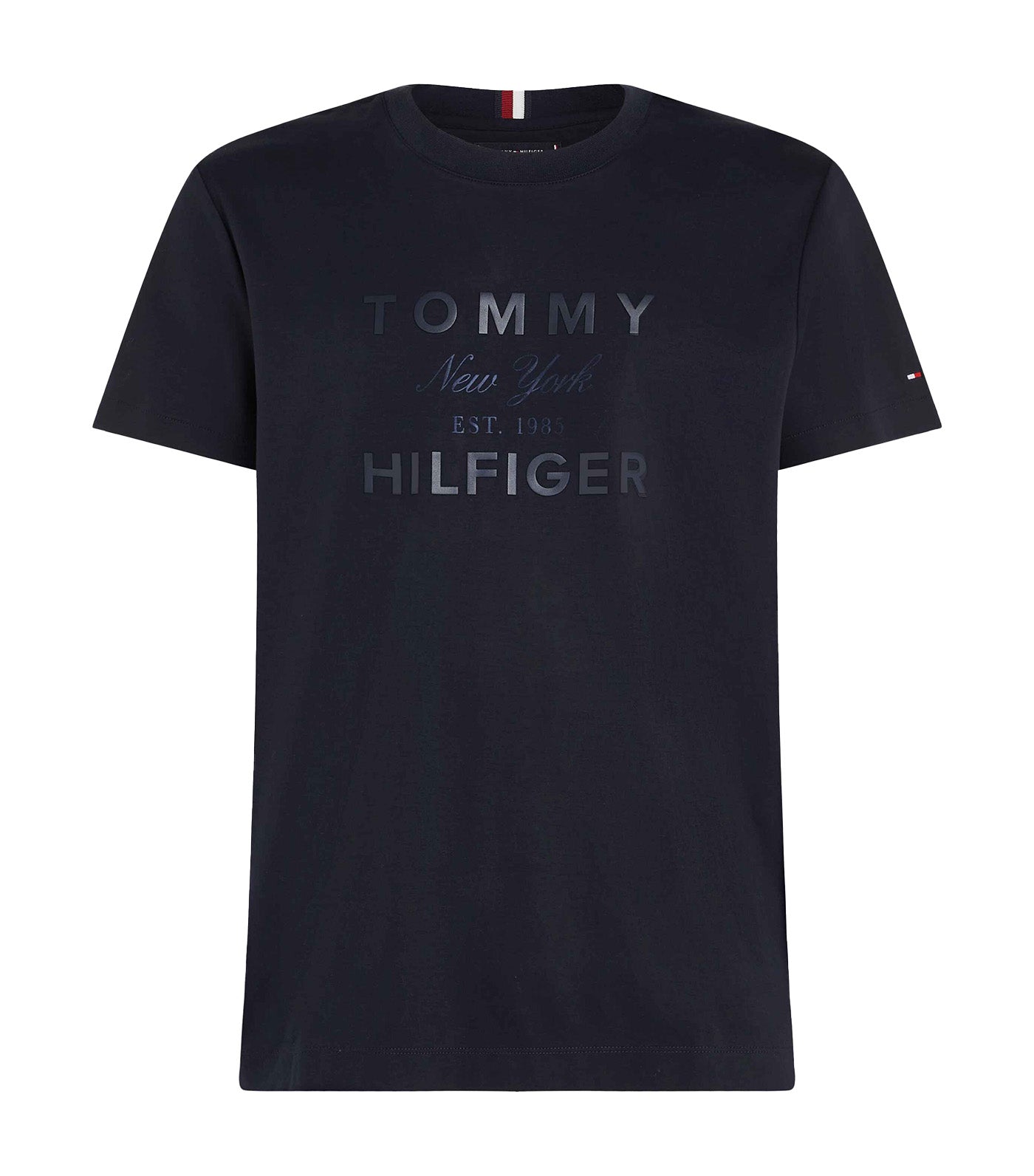 Tommy Hilfiger Men's IM Icon Interlock Graphic Tee Desert Sky