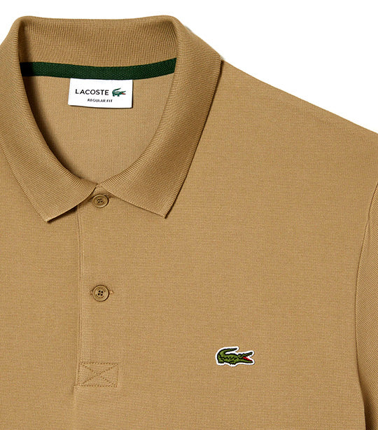 Men's Regular Fit Stretch Organic Cotton Polo Shirt Lion