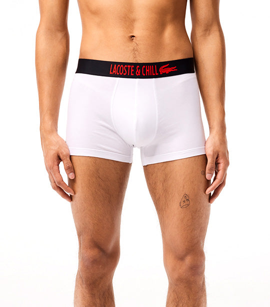 Men's 3-pack Lacoste x Netflix Jersey Trunks - Men's Underwear & Socks -  New In 2024