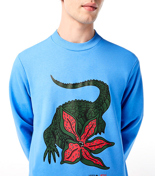 Men’s Organic Cotton Print Sweatshirt Ethereal