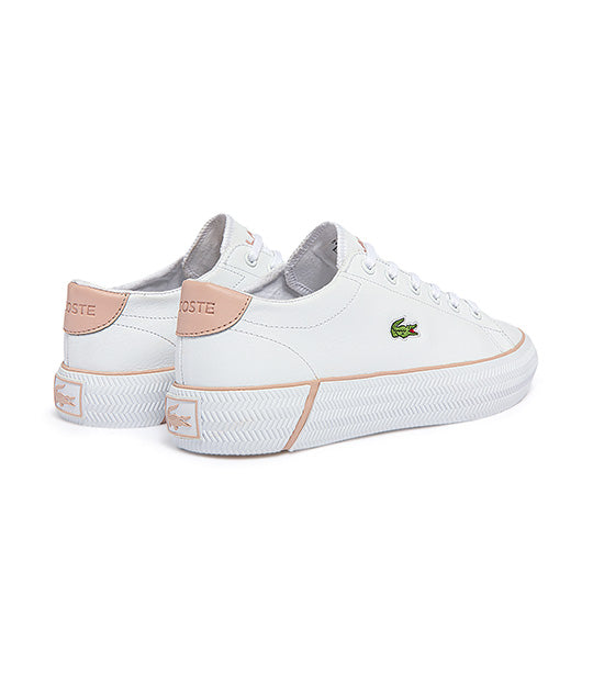 Women's Gripshot BL Leather and Synthetic Sneakers White/Light Pink