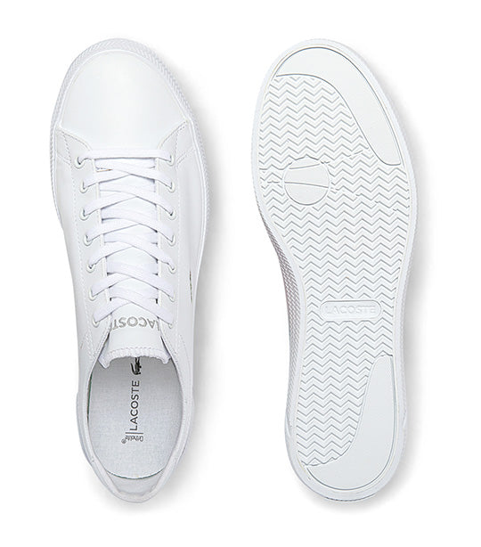 How to clean on sale lacoste white shoes