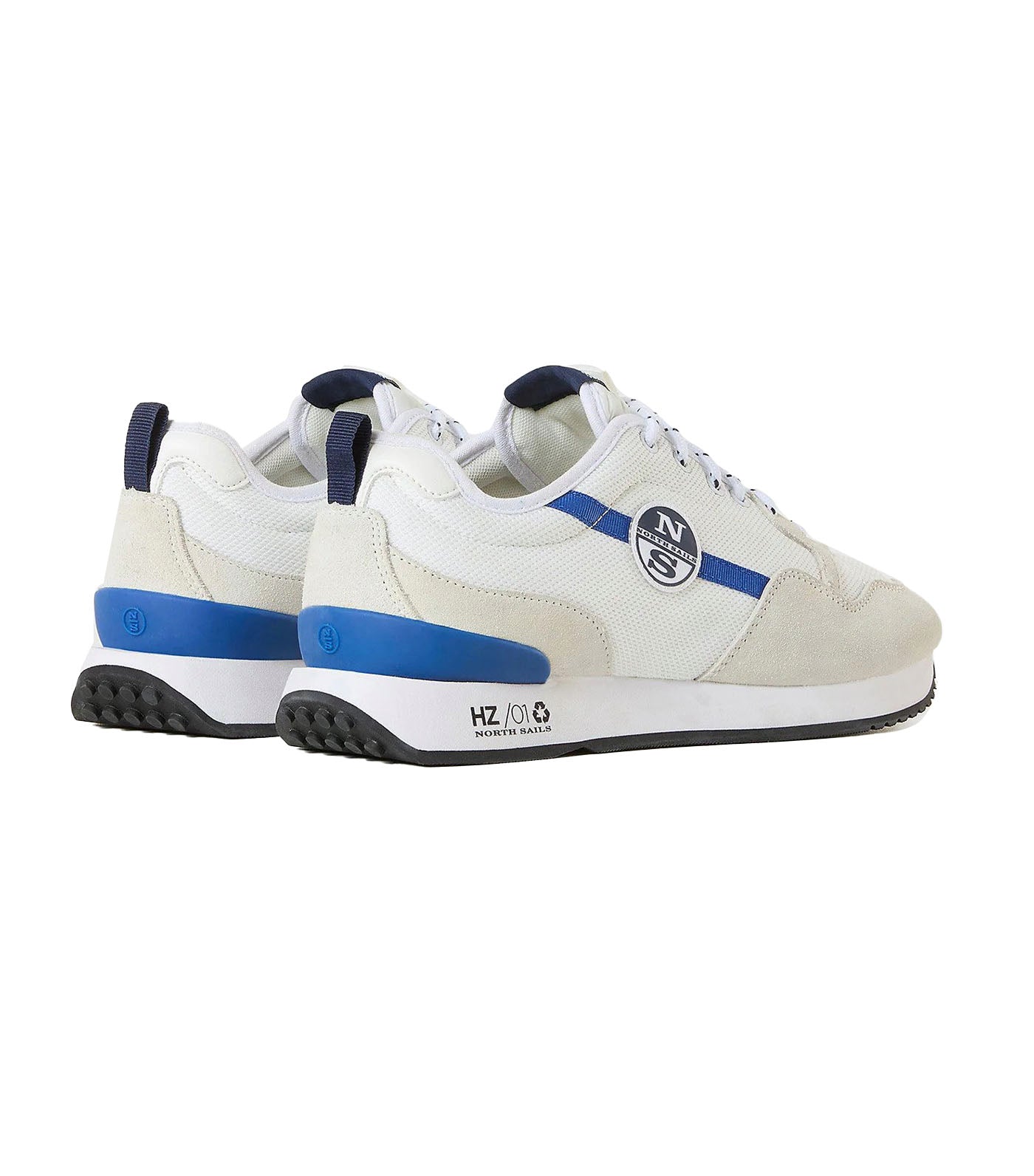 Horizon Plain Sneakers White/Blue