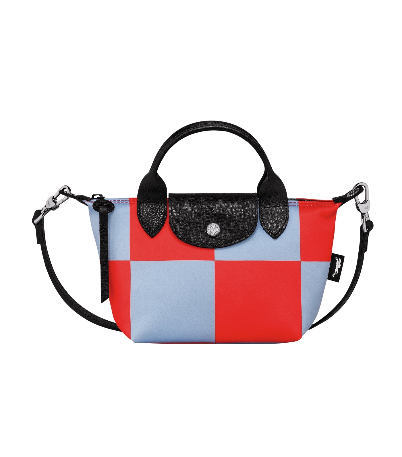 Le Pliage Collection Handbag XS Sky Blue/Red