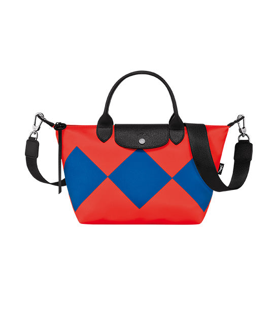 Le Pliage Collection Handbag S Red/Cobalt