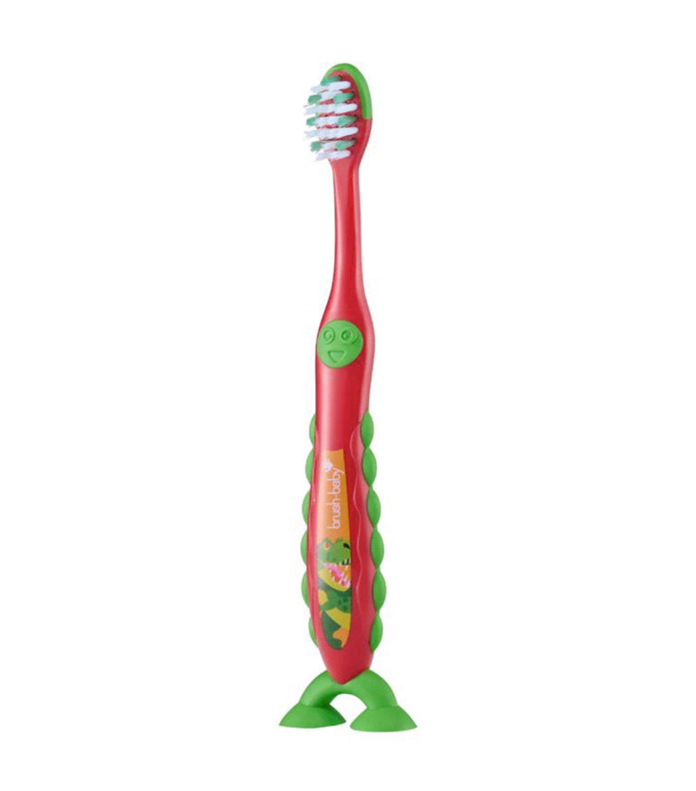 FlossBrush Dino Bristles Toothbrush (3-6Y)
