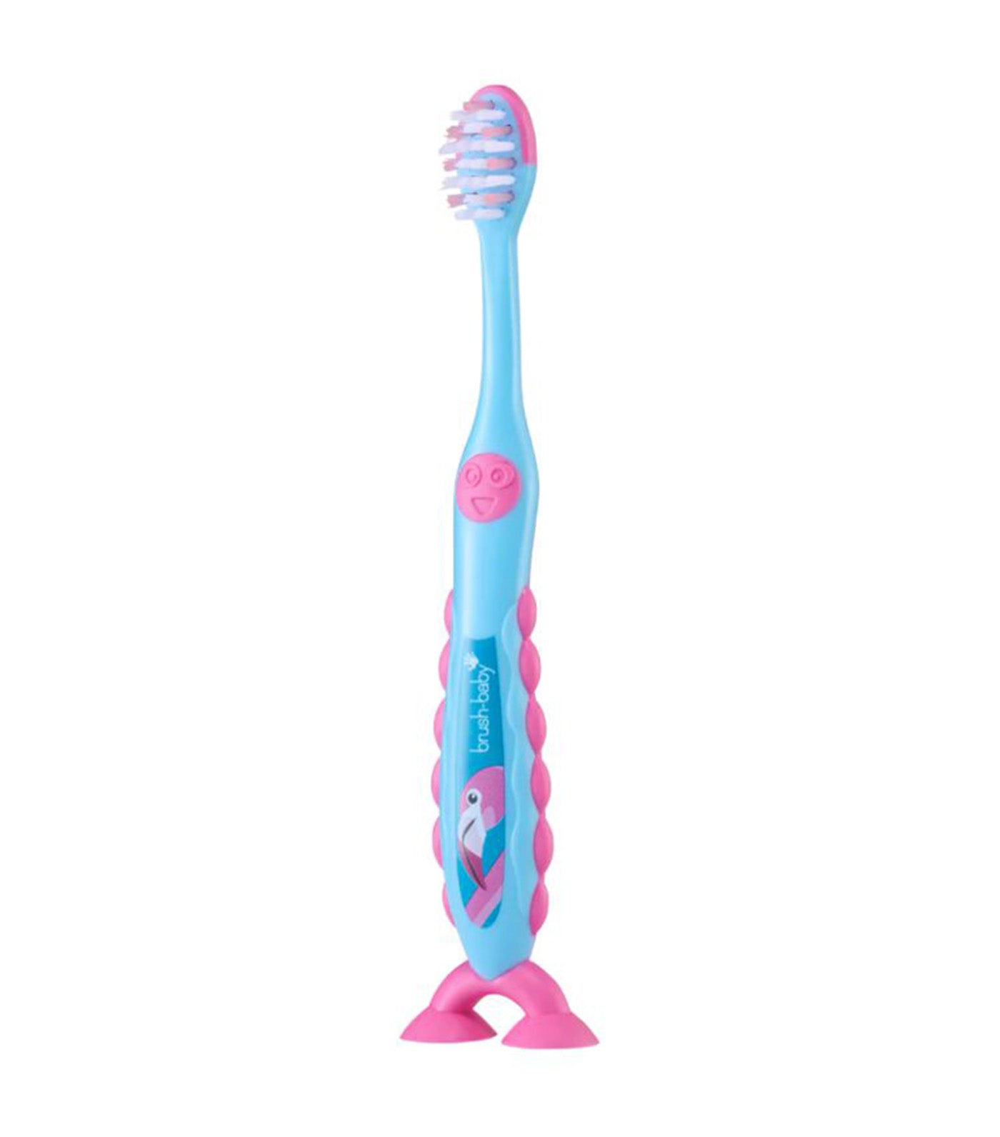 FlossBrush Flamingo Bristles Toothbrush (3-6Y)