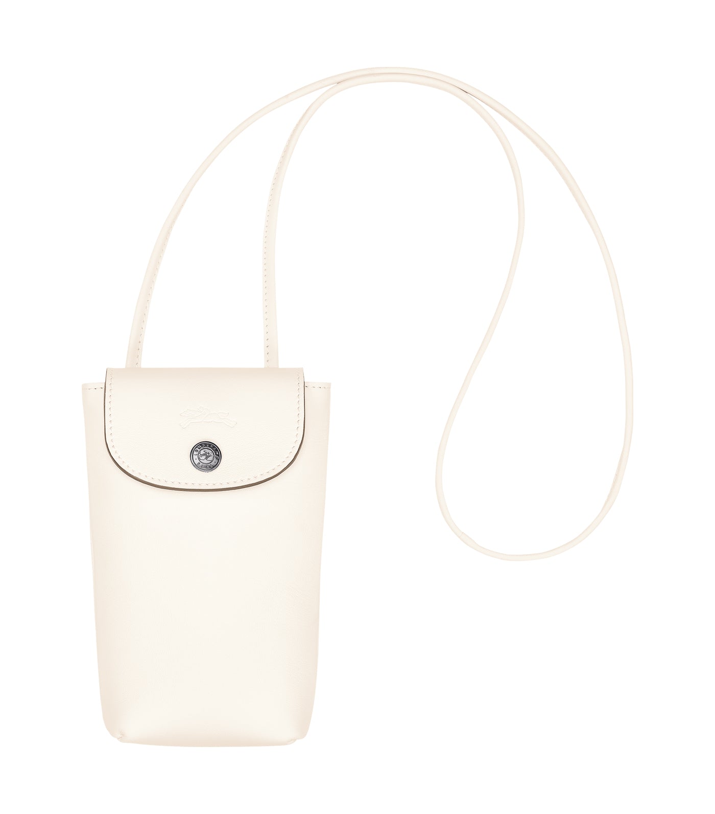 Longchamp Le Pliage Xtra Cell Phone Case in White