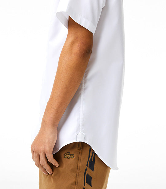 Men's Regular Fit Solid Cotton Shirt White