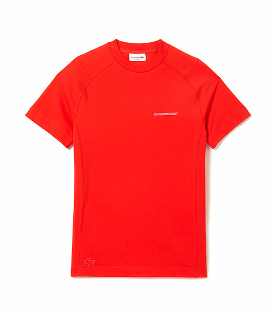 Lacoste Men's Slim Fit Organic Cotton Piqué T-shirt Corrida