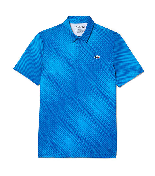 Golf Printed Recycled Polyester Polo Shirt Kingdom/Fiji