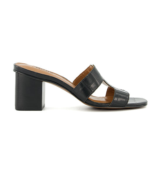 Dune hot sale black mules