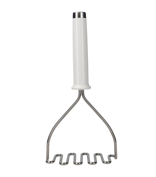 Stainless Steel Masher White