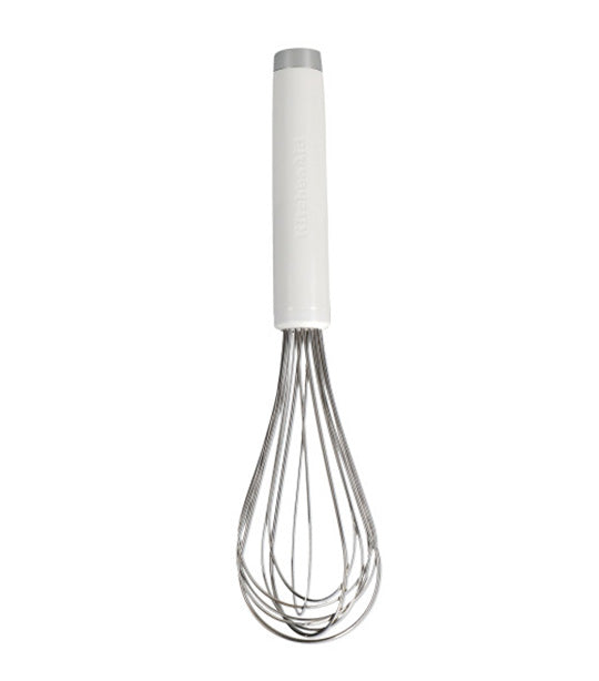 Stainless Steel Whisk White