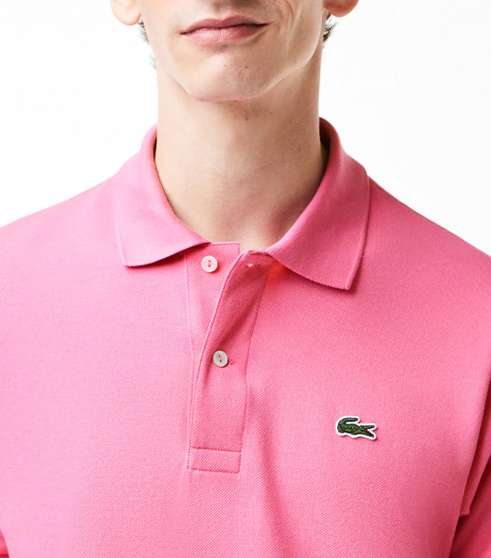 Pink on sale polo lacoste