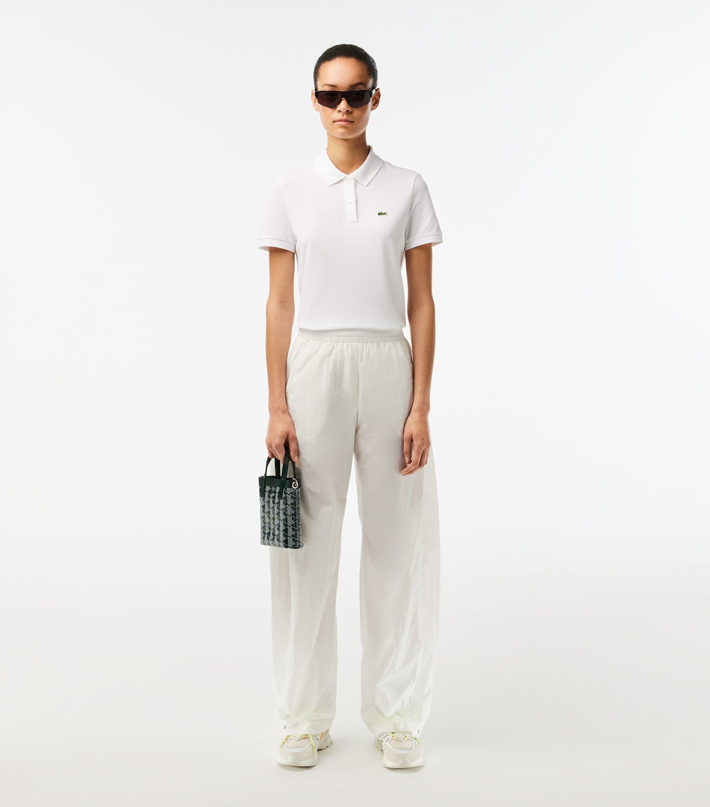 Women's Regular Fit Soft Cotton Petit Piqué Polo Shirt White