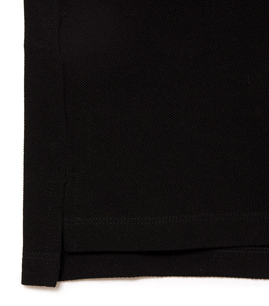 Women's Regular Fit Soft Cotton Petit Piqué Polo Shirt Black