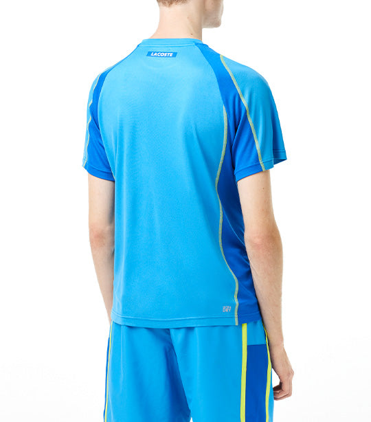 Men’s Tennis T-Shirt in Tear Resistant Piqué Fiji/Kingdom/Lima