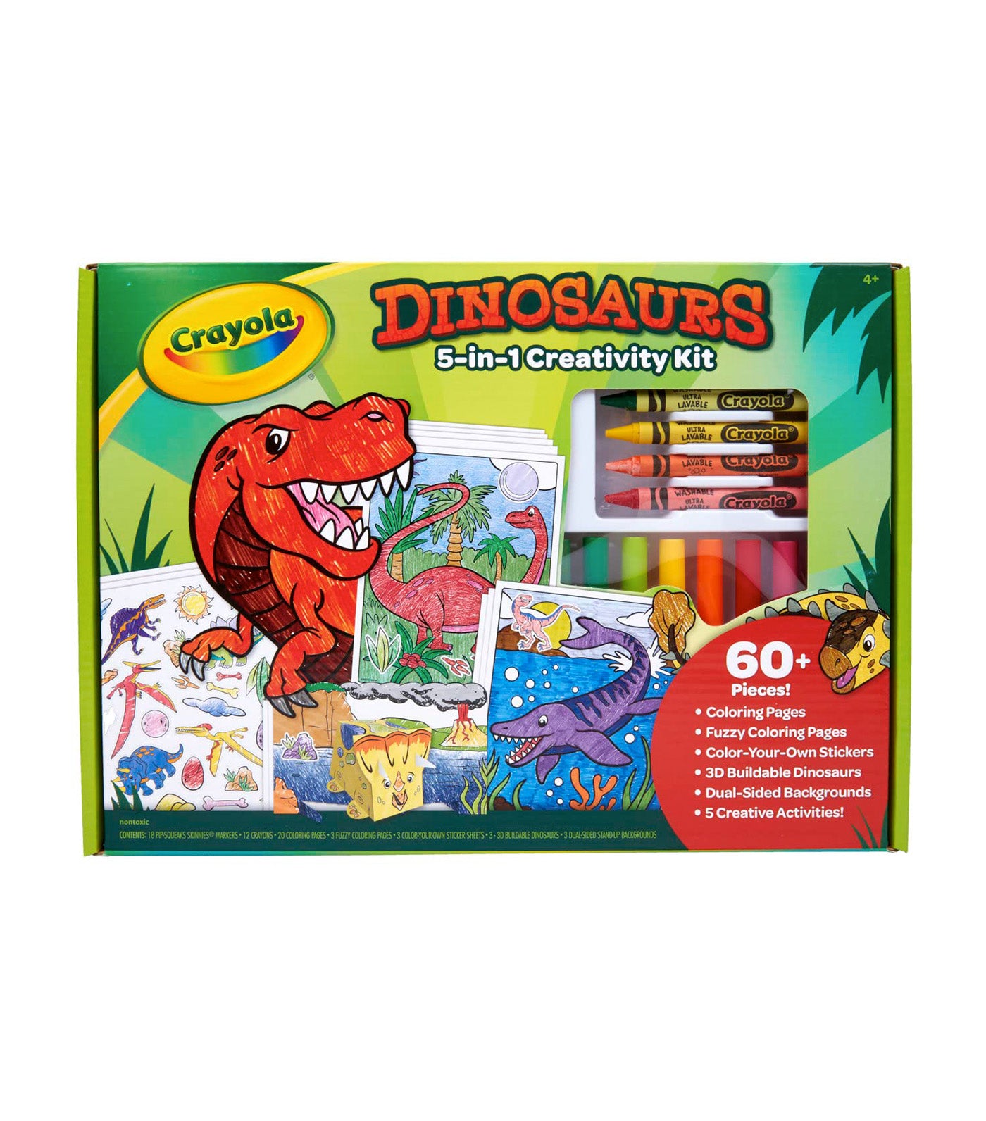 Dinosaurs 5-in-1 Creativity Kit