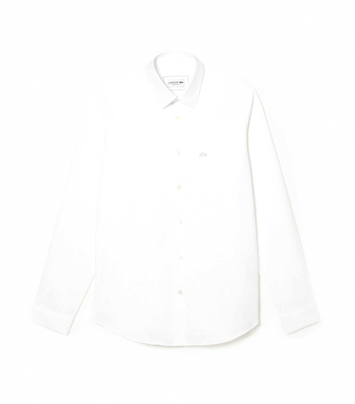 Men’s Regular Fit Cotton Poplin Shirt White