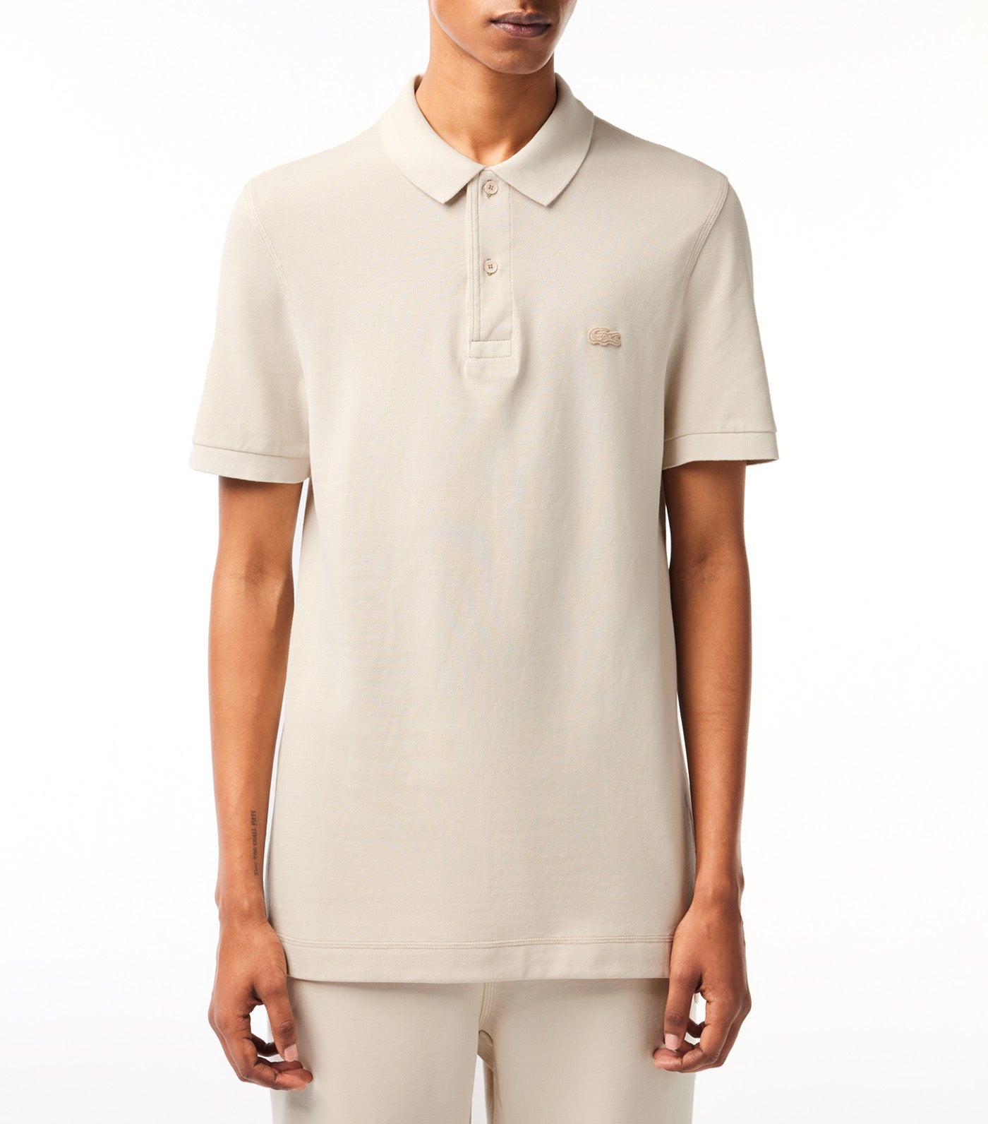 Polo lacoste outlet beige