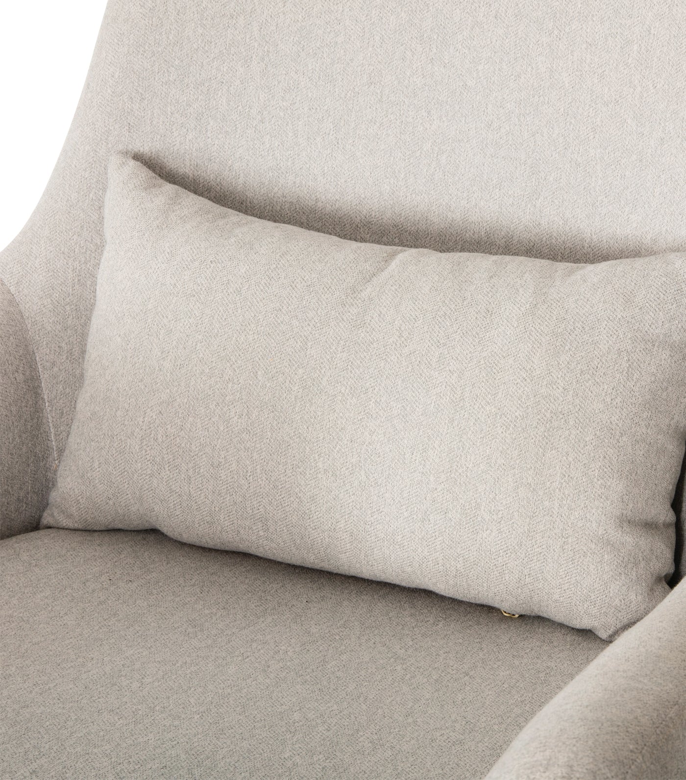 Oscar Breastfeeding Chair - Pebble/Grey