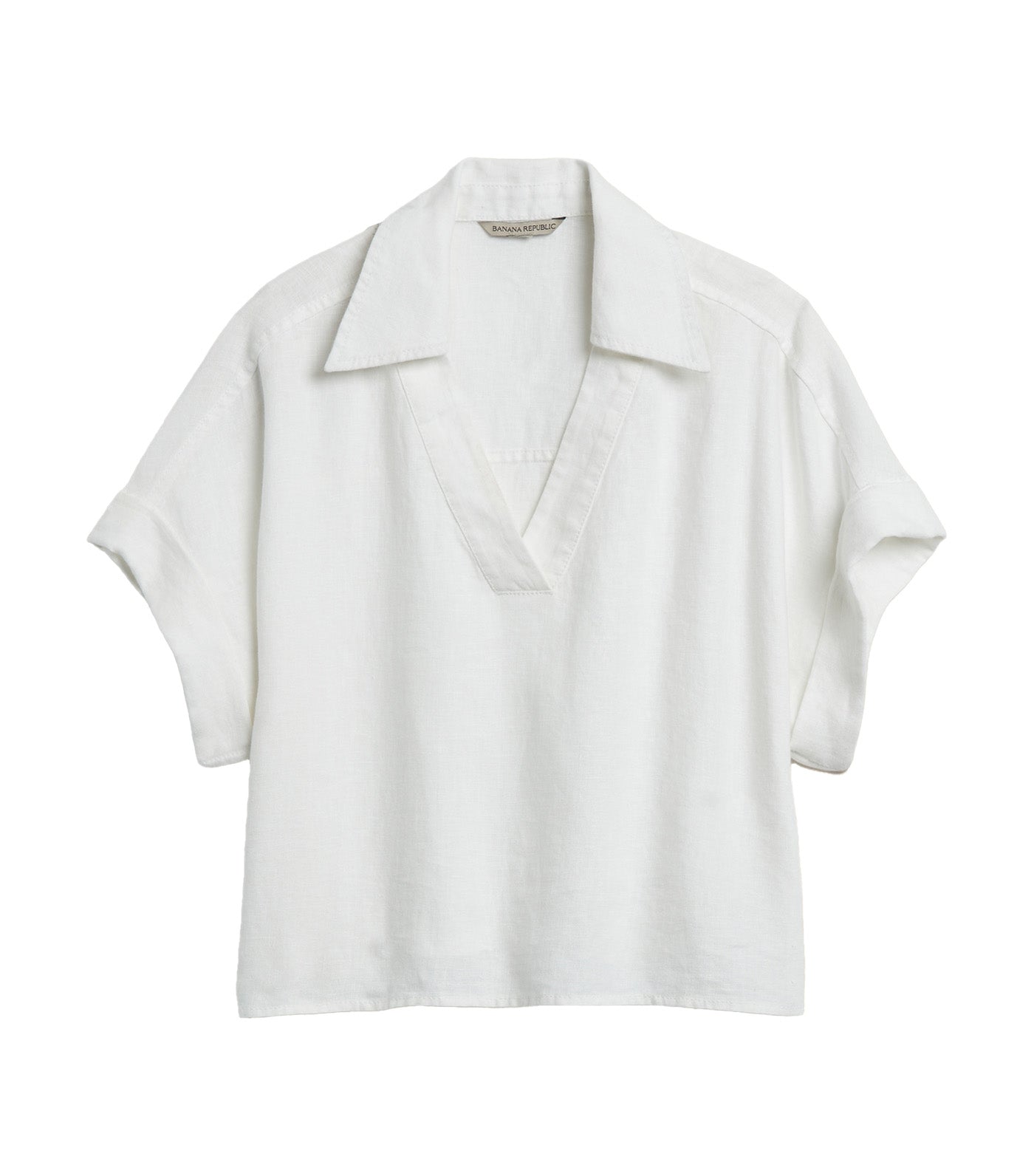 Cruz Linen Utility Top White