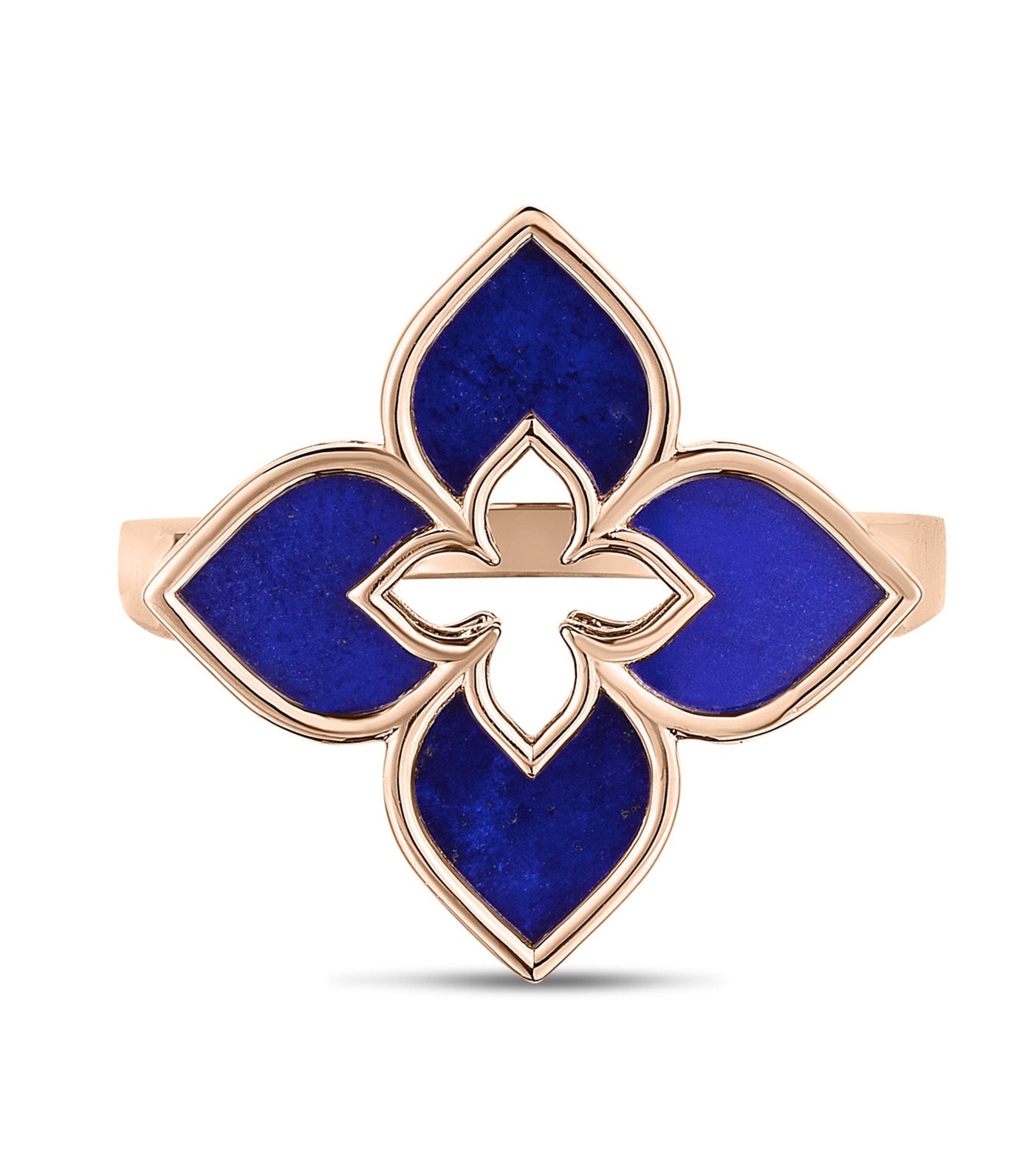 Venetian Princess Ring with Lapis and Ruby
