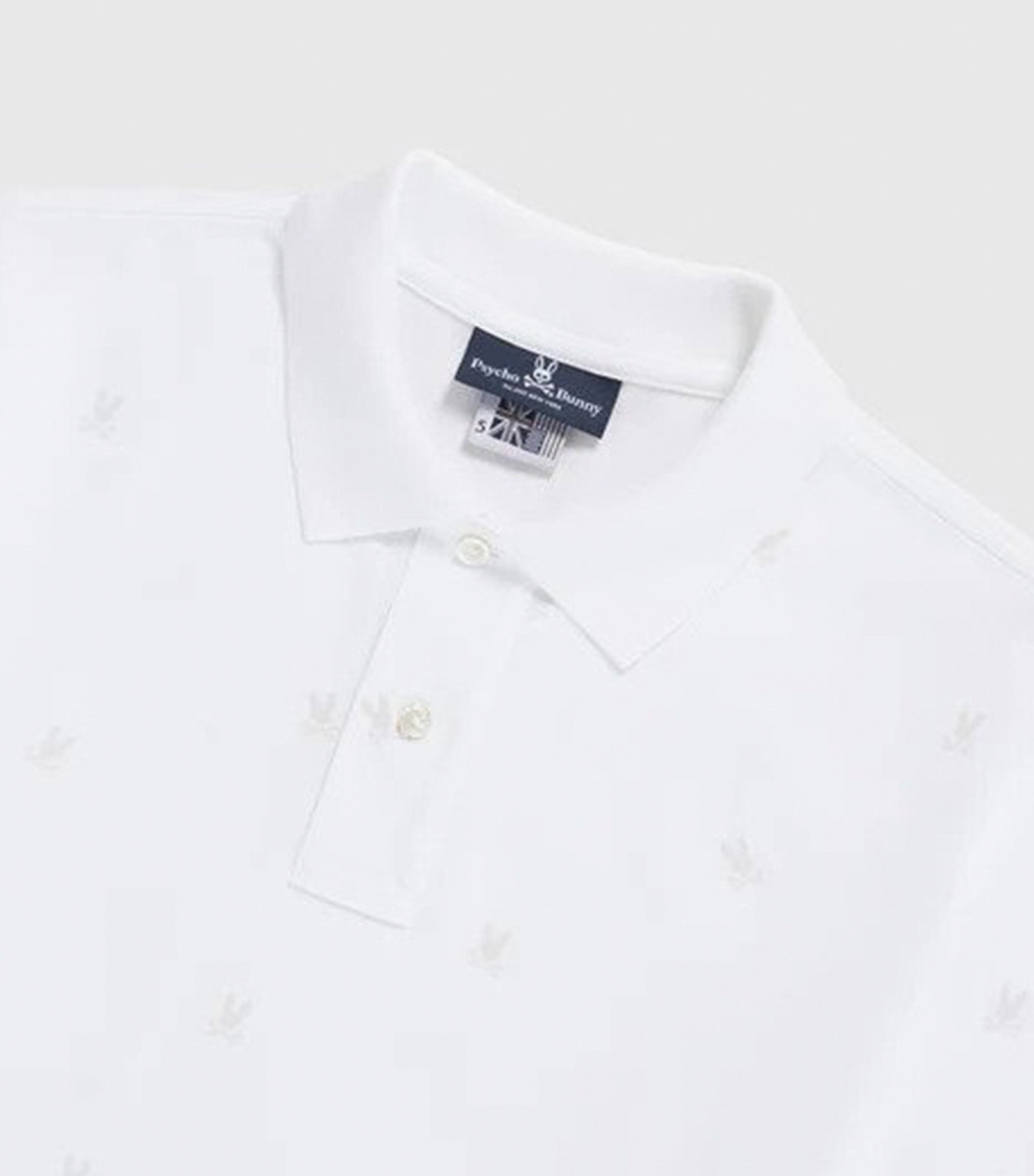 Men's Lands Birdseye Fashion Polo White