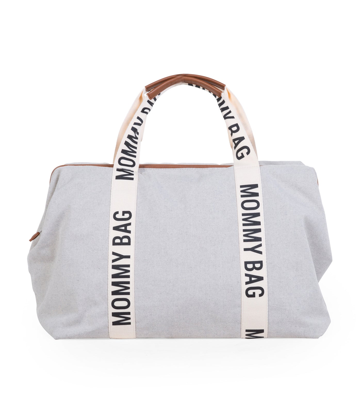 Large Signature Canvas Mommy Bag - Off-White