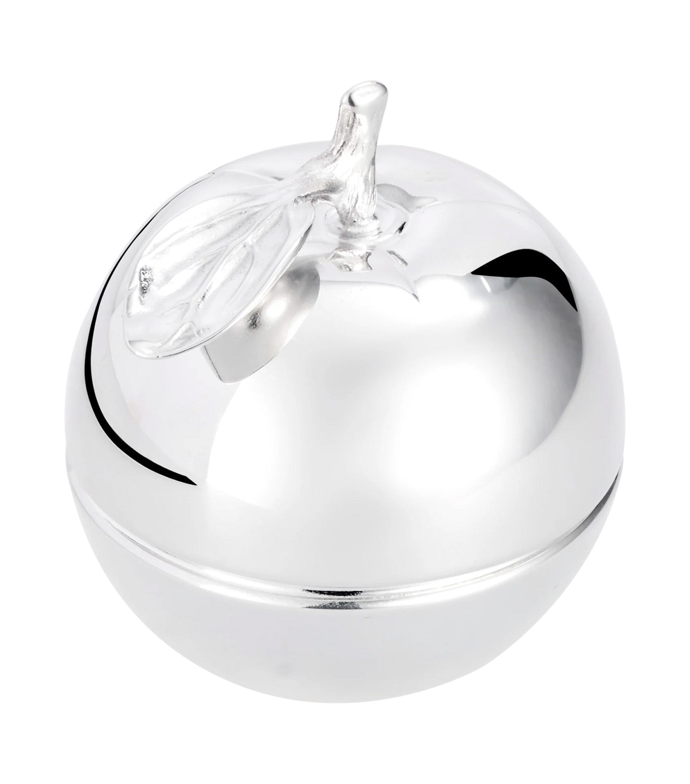 Bonbonnière Apple Trinket Box Silver-Plated