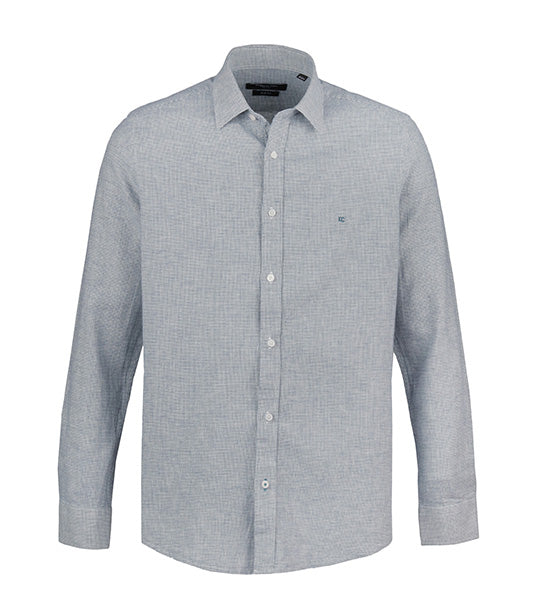 Long-Sleeved Shirt Navy Blue