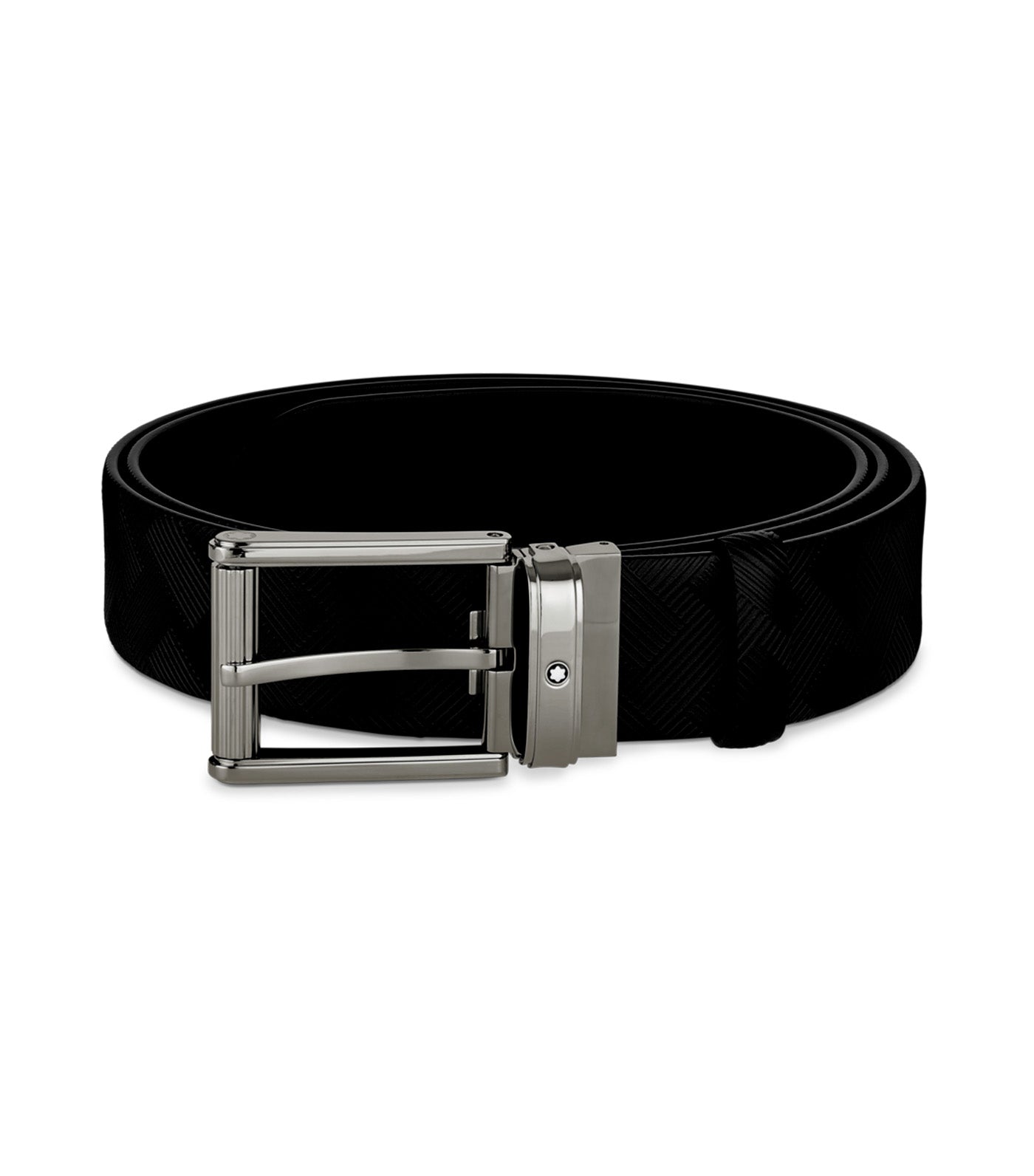 Leather Belt Black 35mm