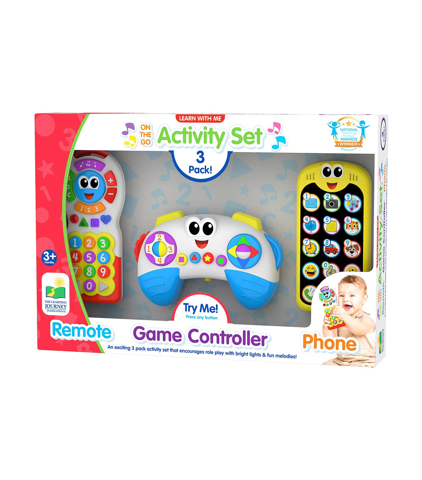 Learn with Me - On-the-Go Three-Pack Activity Set