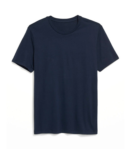 Soft-Washed Crew-Neck T-Shirt for Men In The Navy