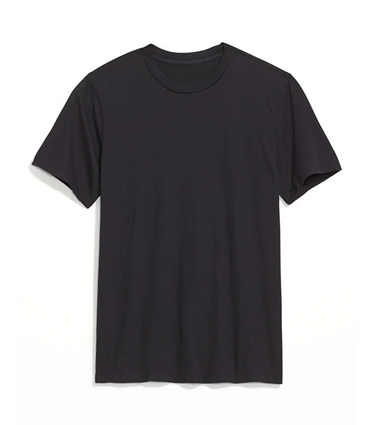 Soft-Washed V-Neck T-Shirt for Men Black Jack
