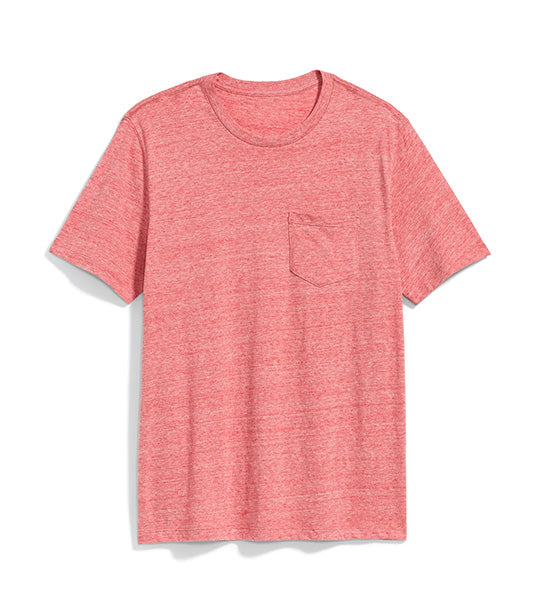 Soft-Washed Pocket T-Shirt for Men Tomato Juice