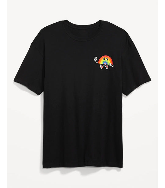 Matching Pride Gender-Neutral T-Shirt for Adults Black Jack