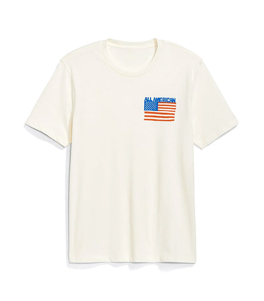 Matching Graphic T-Shirt for Men Sea Salt