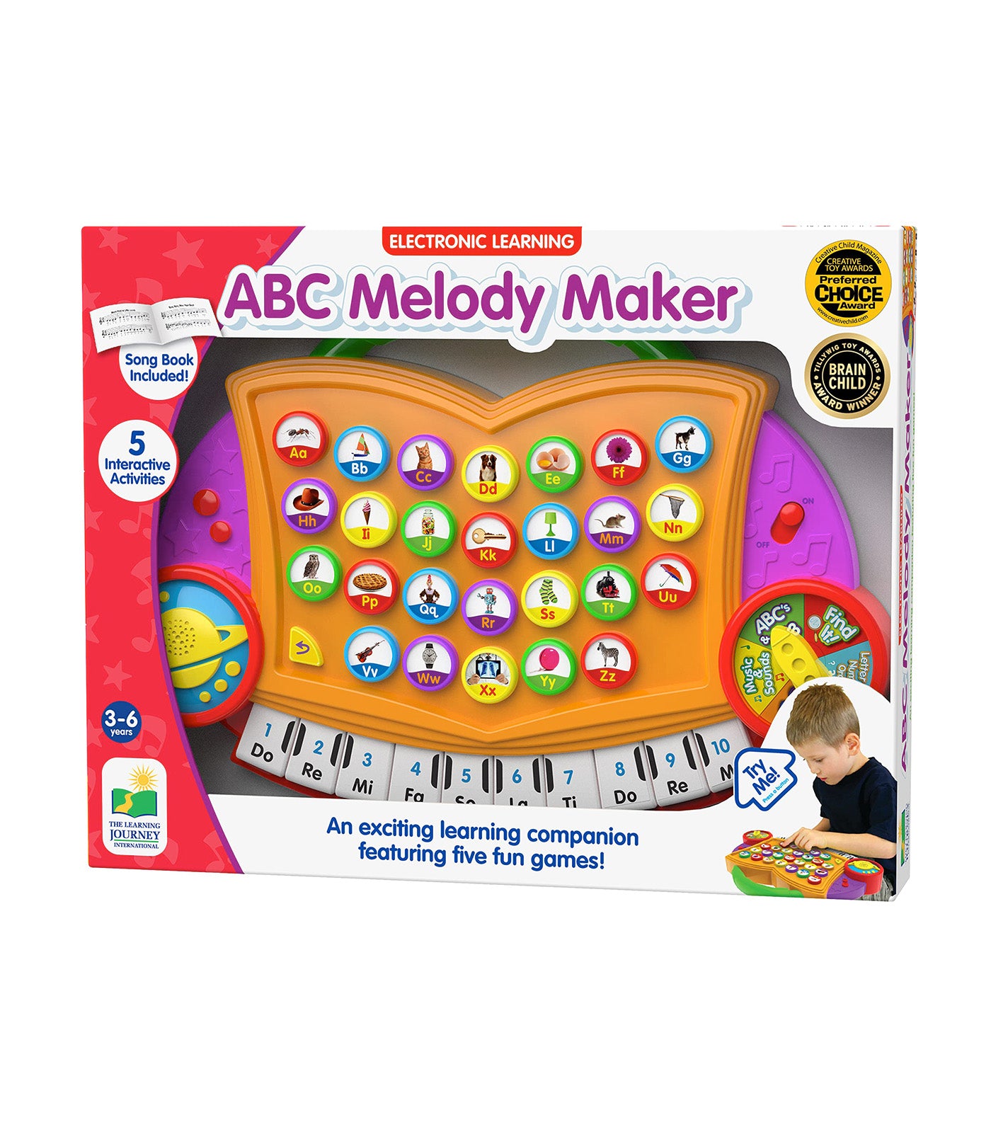 Electronic Learning - ABC Melody Maker - Primary Color Version