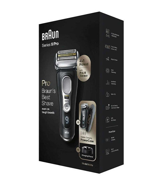 Series 9 Pro Wet and Dry Rechargeable Electric Shaver 9420S Black